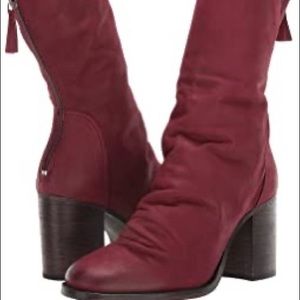 Free People Elle Block Heel Boots NWT sz 40